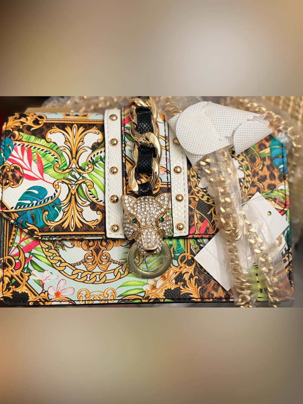 NWT ALDO Rheana crossbody purse with Ornate Design